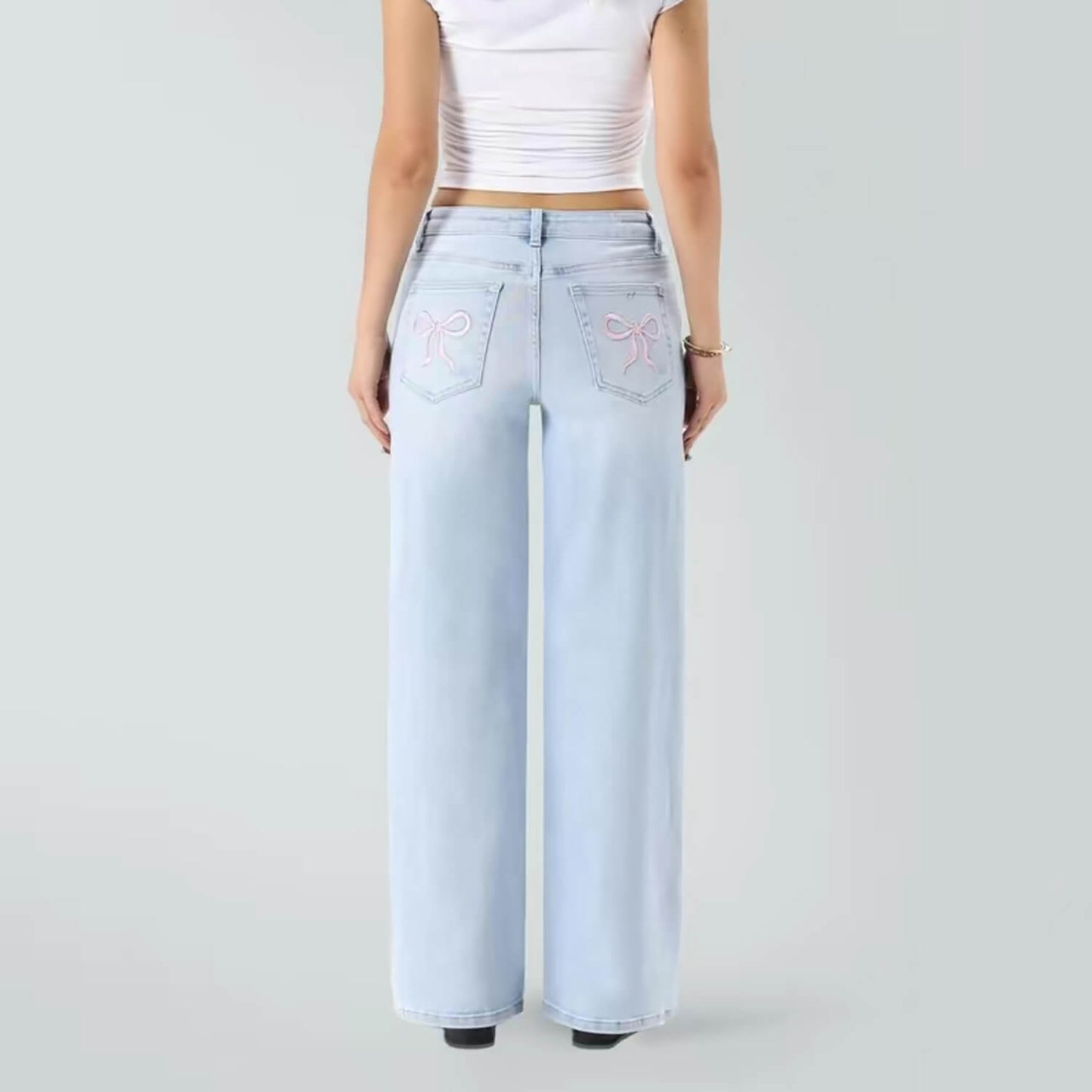 Neesia® Wide Leg Jeans