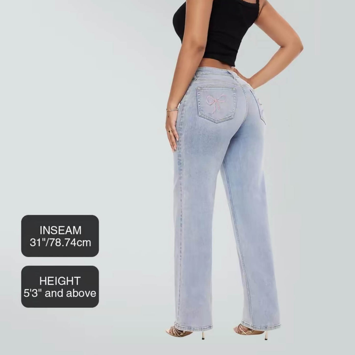 Neesia® Wide Leg Jeans
