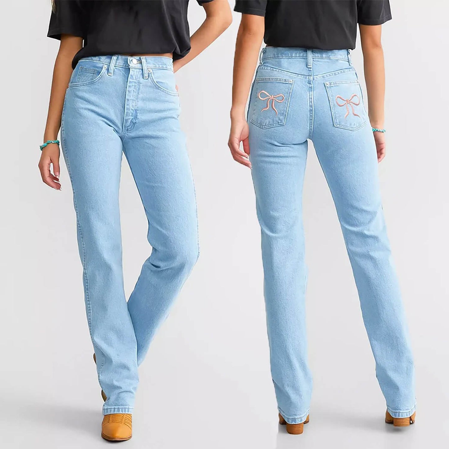 Neesia® Wide Leg Jeans