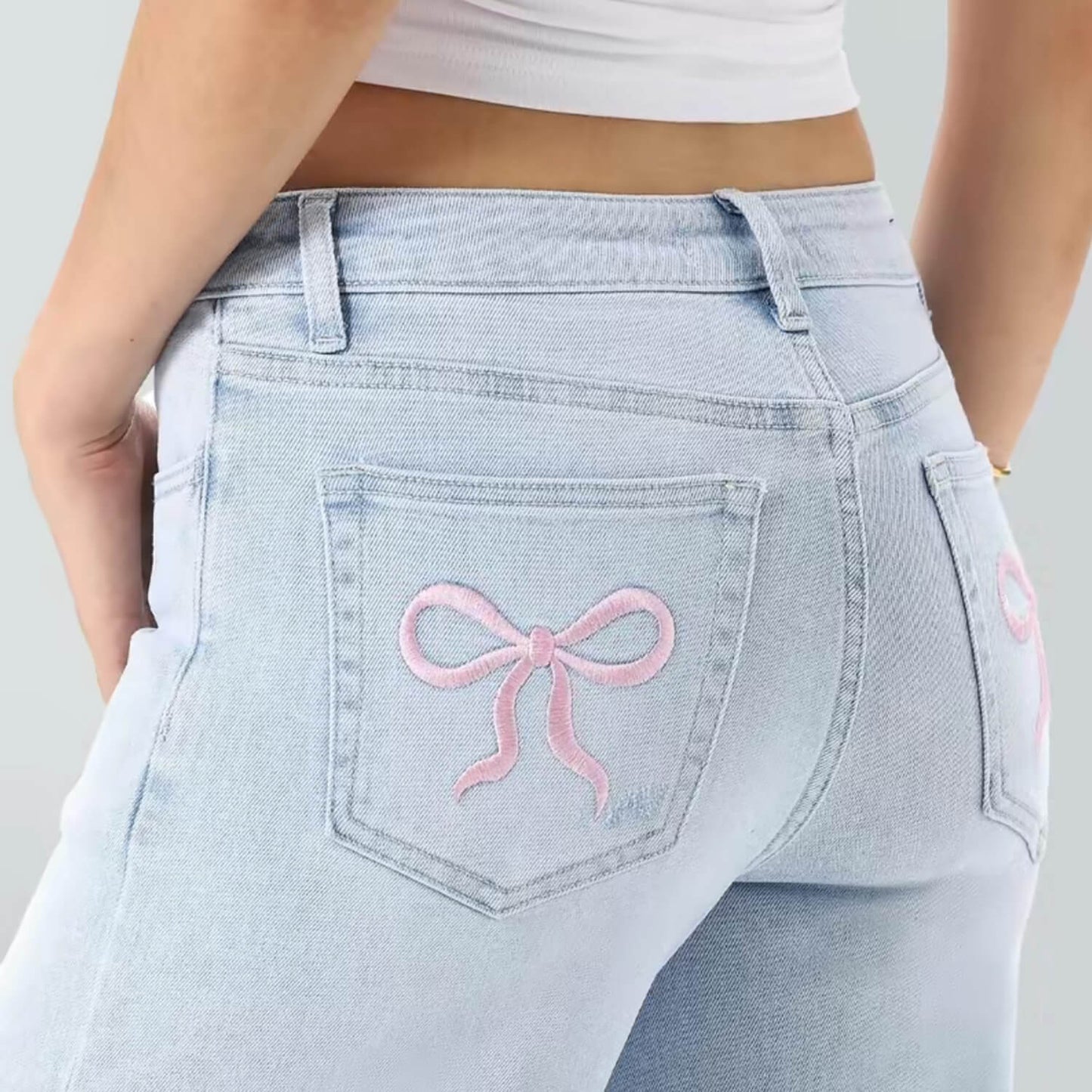 Neesia® Wide Leg Jeans