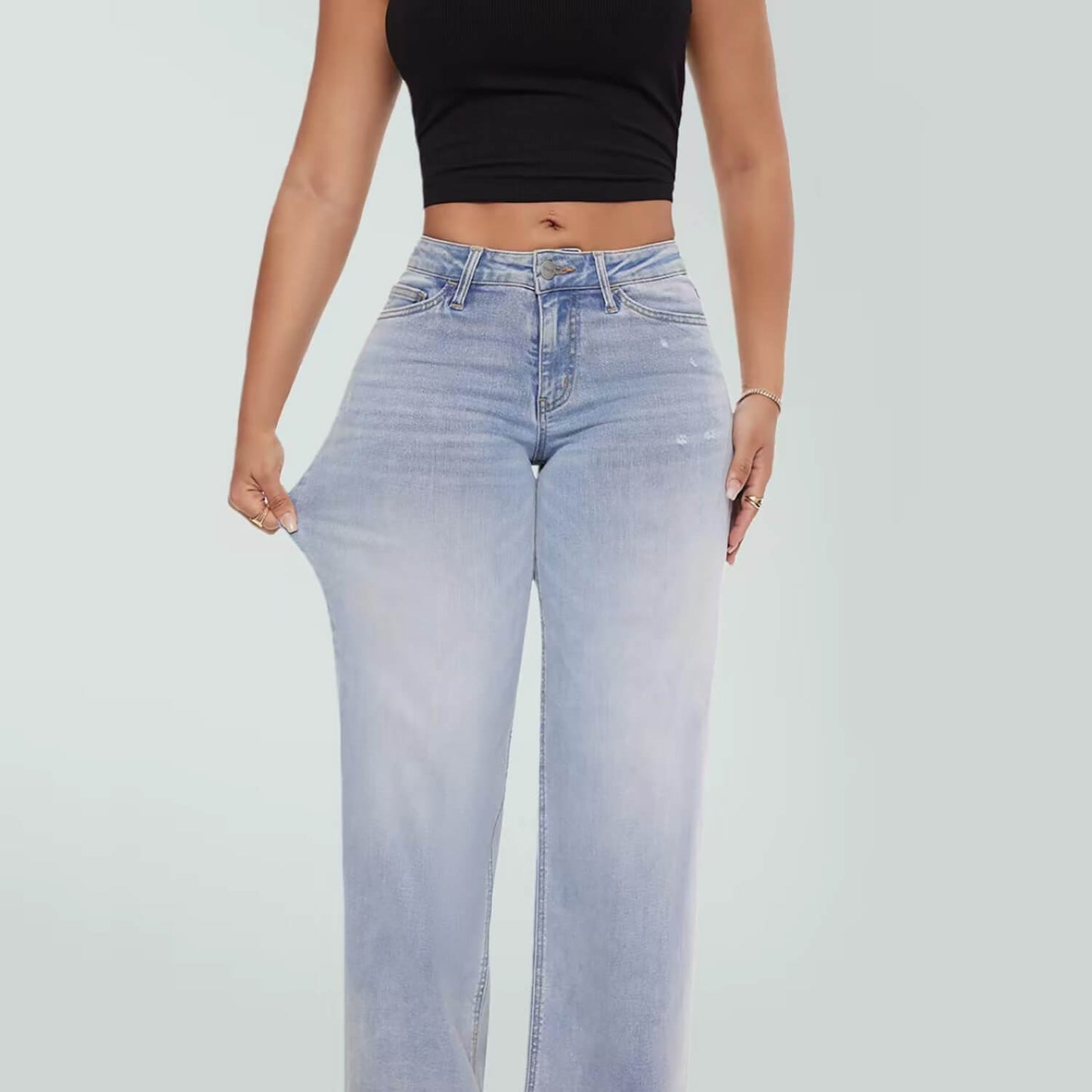 Neesia® Wide Leg Jeans