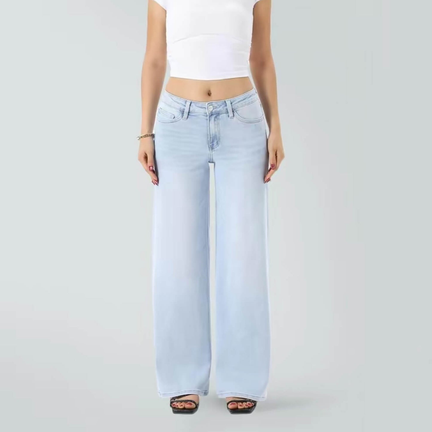 Neesia® Wide Leg Jeans
