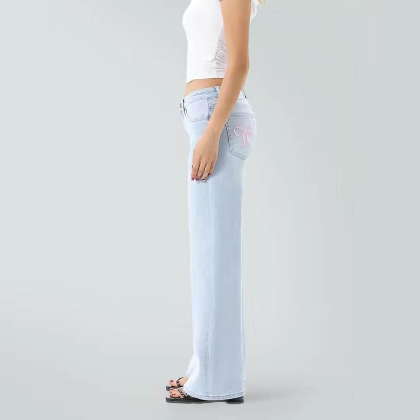 Neesia® Wide Leg Jeans
