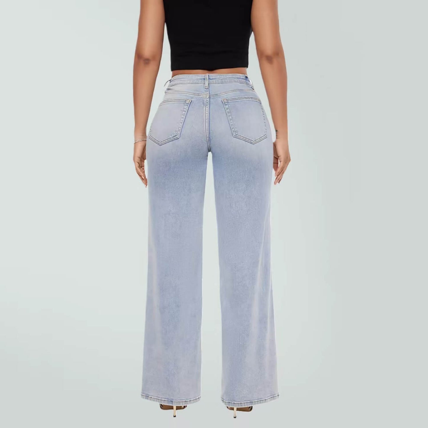 Neesia® Wide Leg Jeans