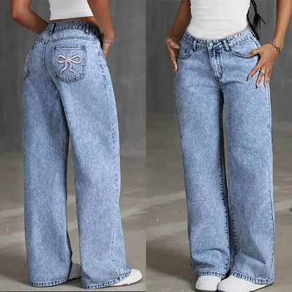 Neesia® Wide Leg Jeans
