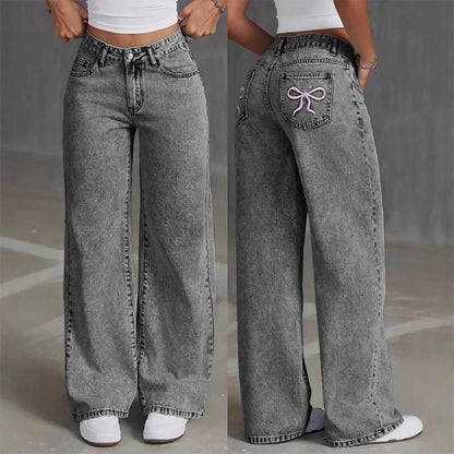 Neesia® Wide Leg Jeans
